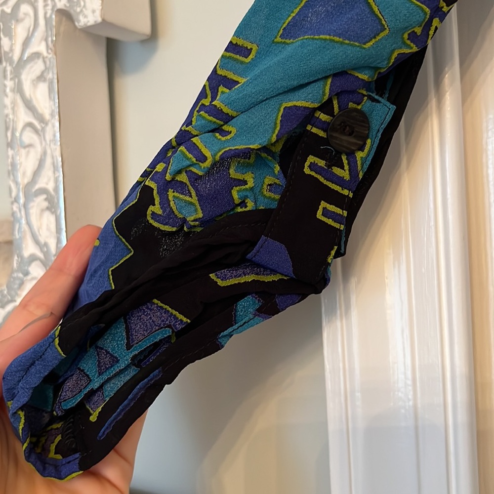 Chico’s Printed Button Down Blouse - image 3